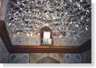 Sklepienie meczetu. Shiraz