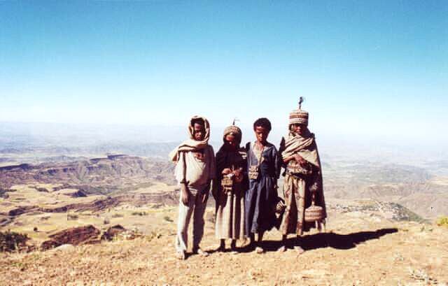 Lalibela, ch?opcy