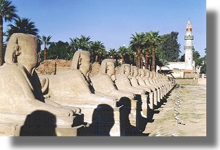 Aleja sfinksw, Luksor