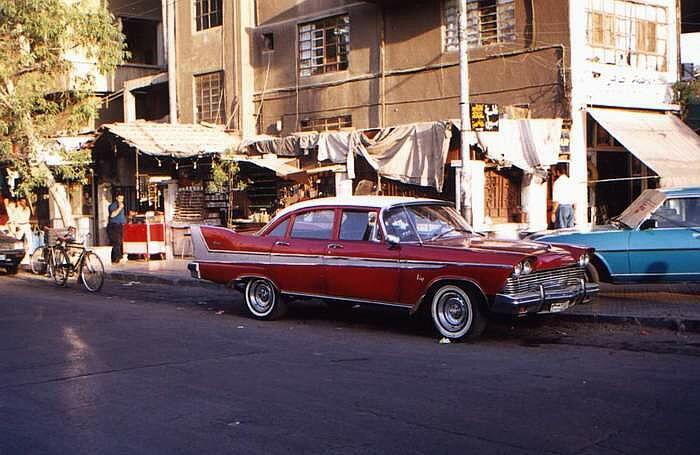 Na ulicach Damaszku stare samochody nie s? rzadko?ci?