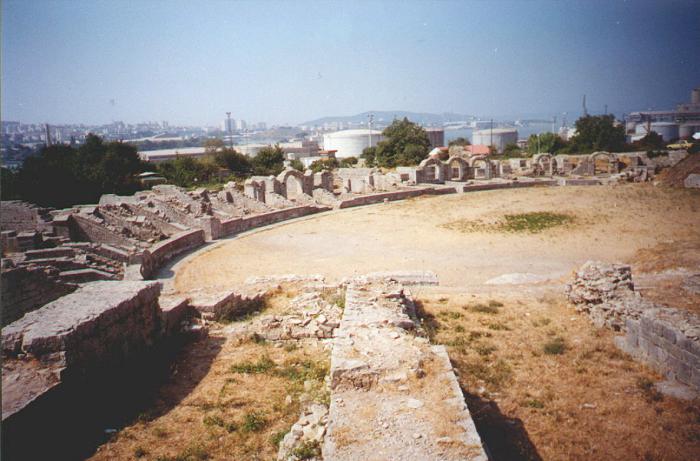 Ruiny w Salonie - amfiteatr