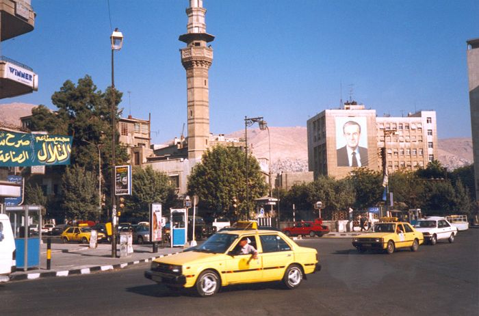 Ruch uliczny w Damaszku