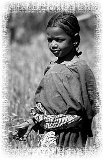 Tuareska dziewczynka, Assode, Niger