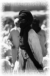 Tuareg na targu zwierz?t, Agadez, Niger