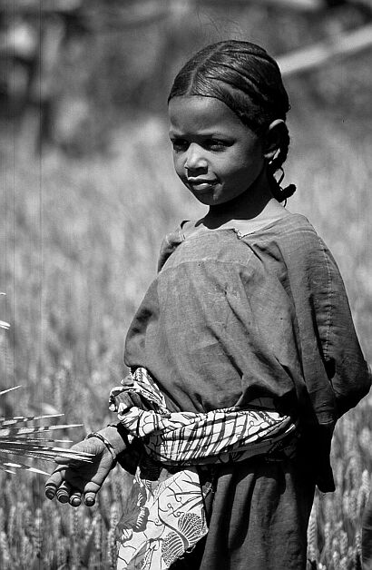Tuareska dziewczynka, Assode, Niger