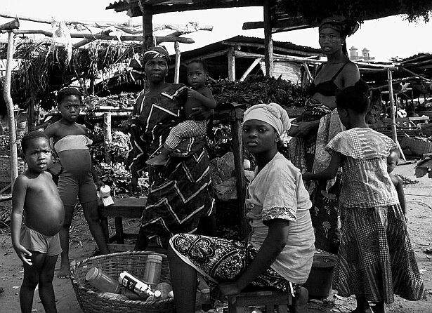 Targ w Porto Novo, Benin