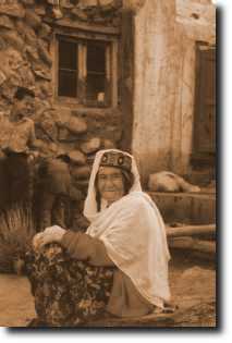 Miejscowa kobieta z grskiej wioski Passu, Karakorum