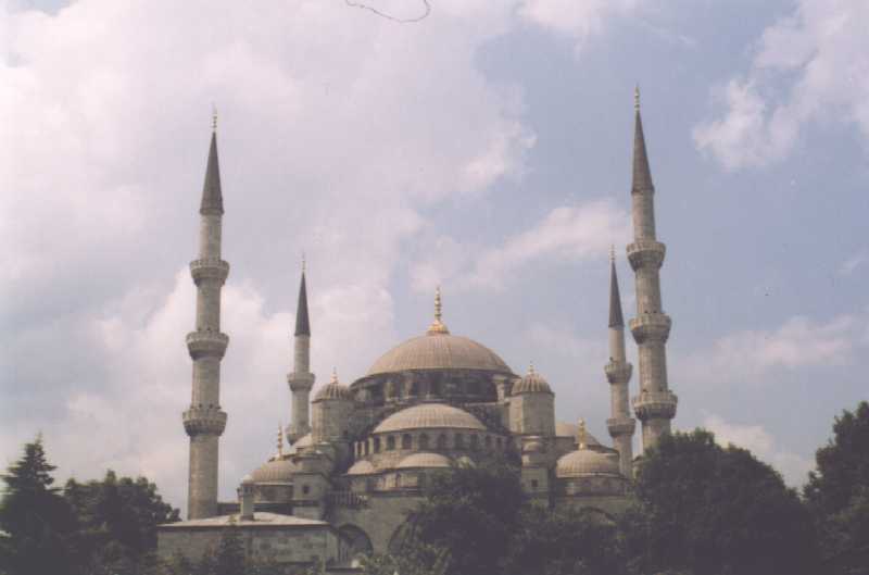 B??kitny Meczet w Stambule