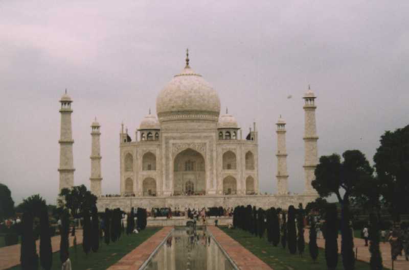 Taj Mahal. Symbol Indii, Agra