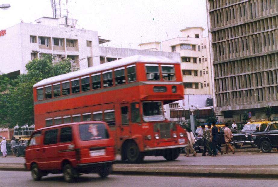Bombaj - pi?trowy autobus