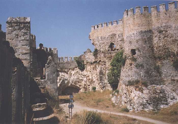 Zamek Mamure Kalesi w Anamurze
