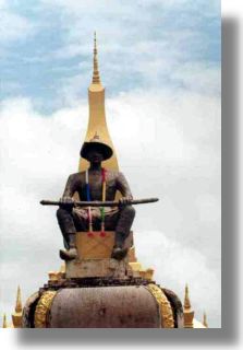 Vientiane. Stupa