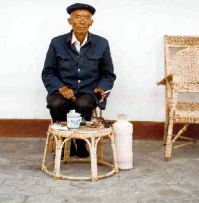 Staruszek w Dali