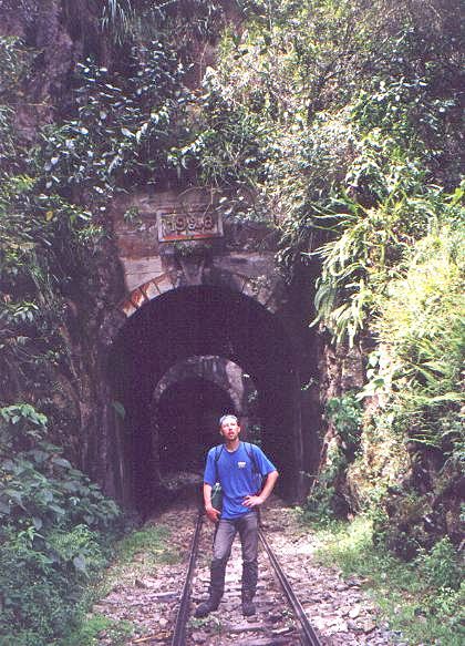 Tunel kolejowy na szlaku Inkw