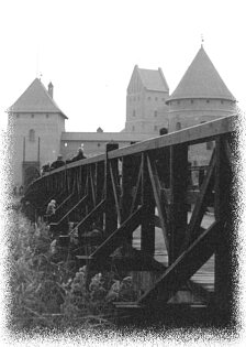 Troki - most i zamek