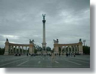 Budapeszt - pomnik Millenium
