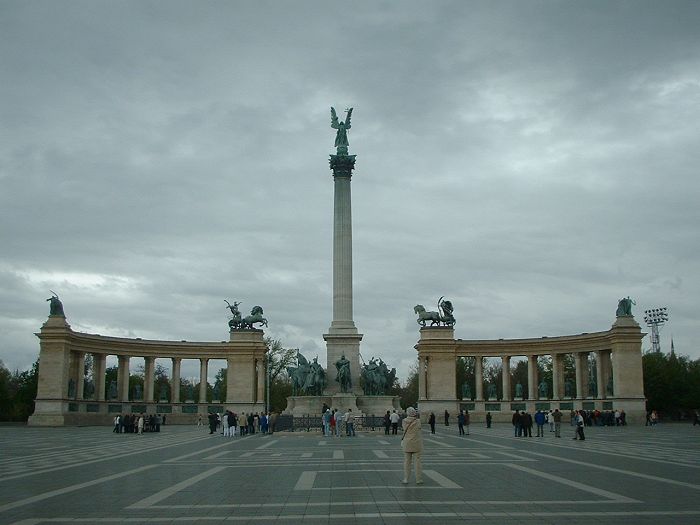 Budapeszt - pomnik Millenium