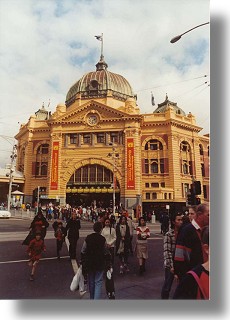 Melbourne. Dworzec kolejowy