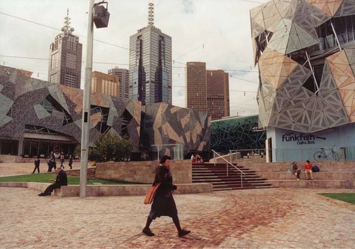 Federation Square w Melbourne