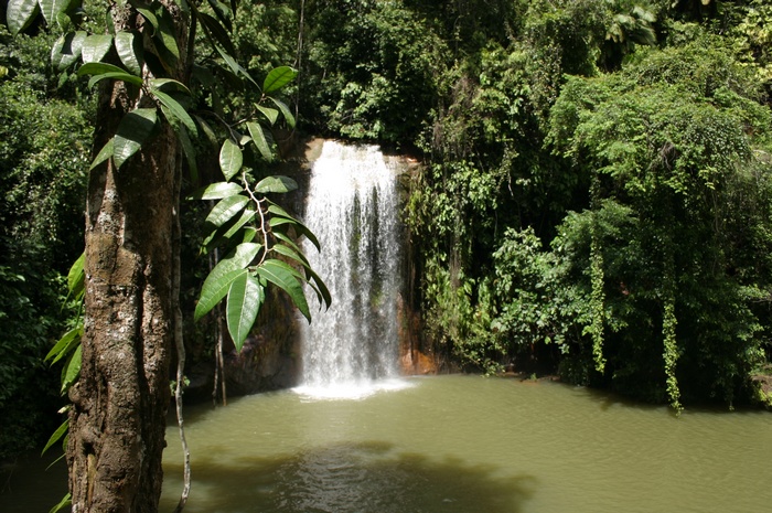Wodospad w Taman Peranginan Tasek